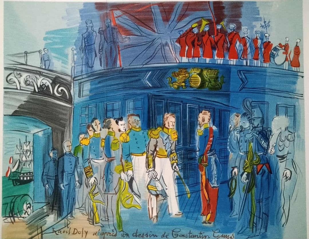 rdラウル・デュフィのリトグラフ　本物保証