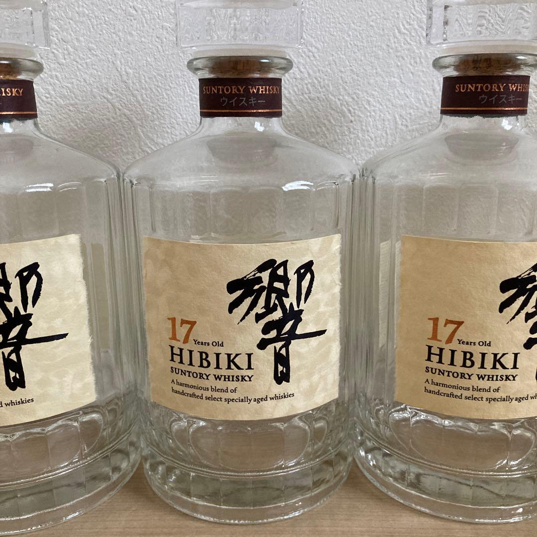 空き瓶 響 17年 6本セット 700ml 未洗浄