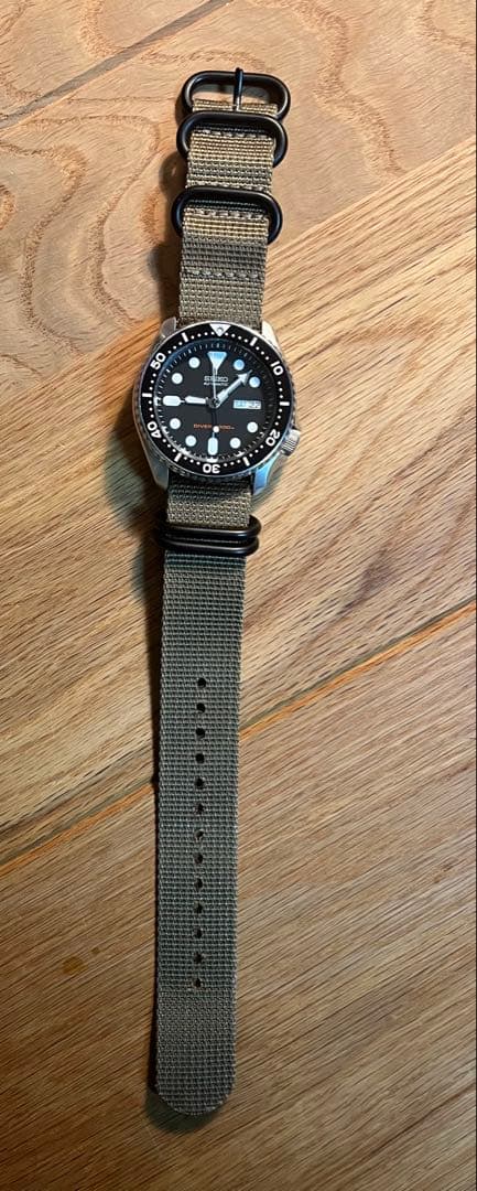 セイコーSEIKO 逆輸入 海外モデル ブラックボーイ　SKX007KC メンズ