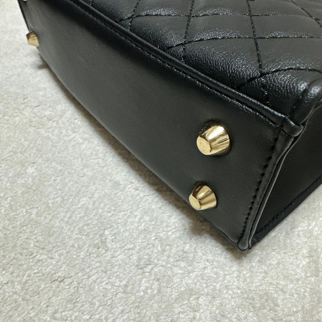 【美品】 Darich キルティング チェーン バック 黒 人気 完売