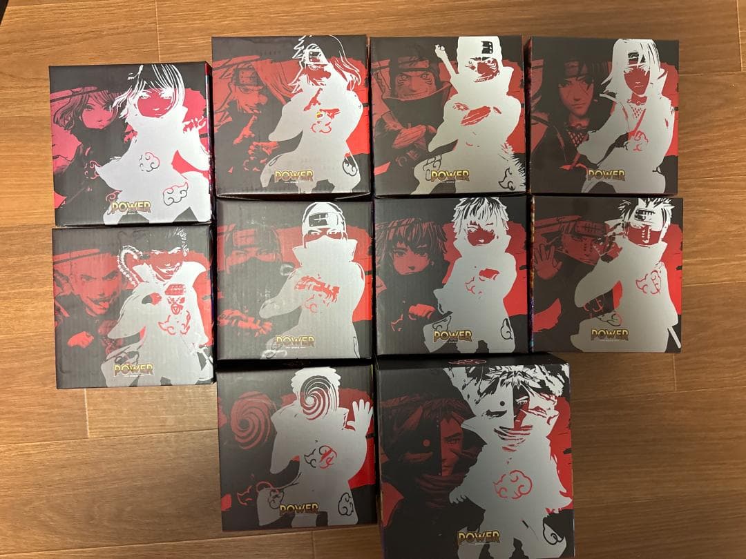 ナルト 疾風伝 フィギュア 暁 ペイン、小南、イタチ など 全10点セット