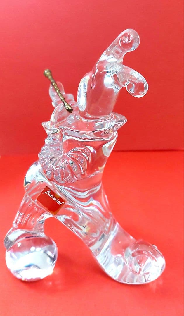 お値下【Baccarat バカラ】ピエロ 笛吹き 置物 Jean Baggio - メルカリ