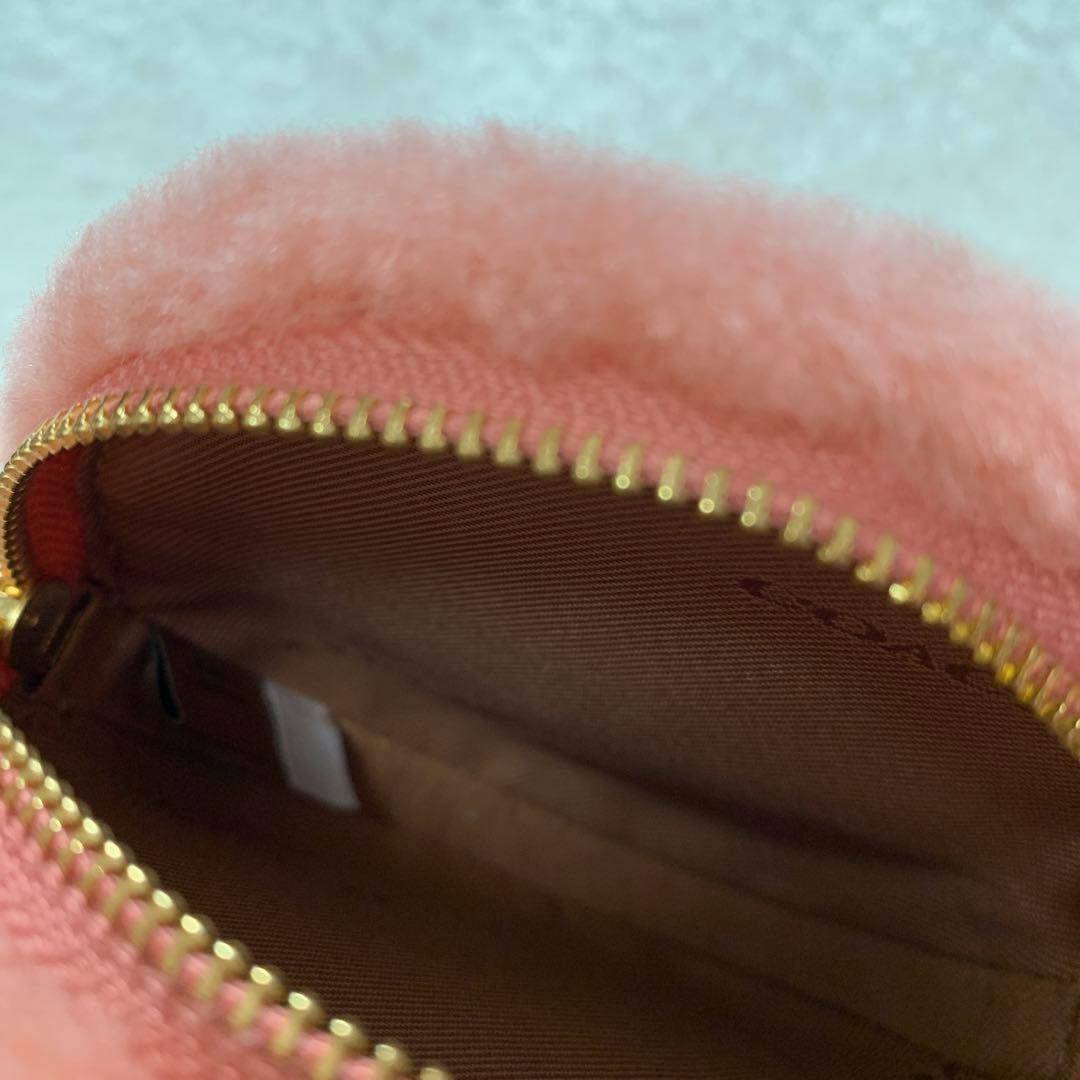 COACH コーチ　ケース　シアリング　CO226 ピンク　チャーム