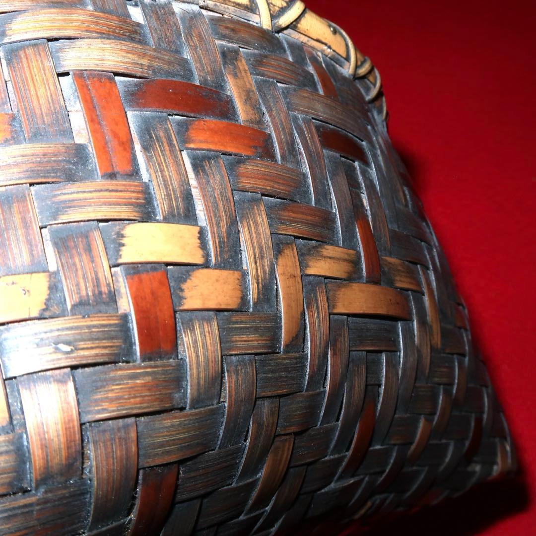 茶道具】油竹炭斗 稽古用