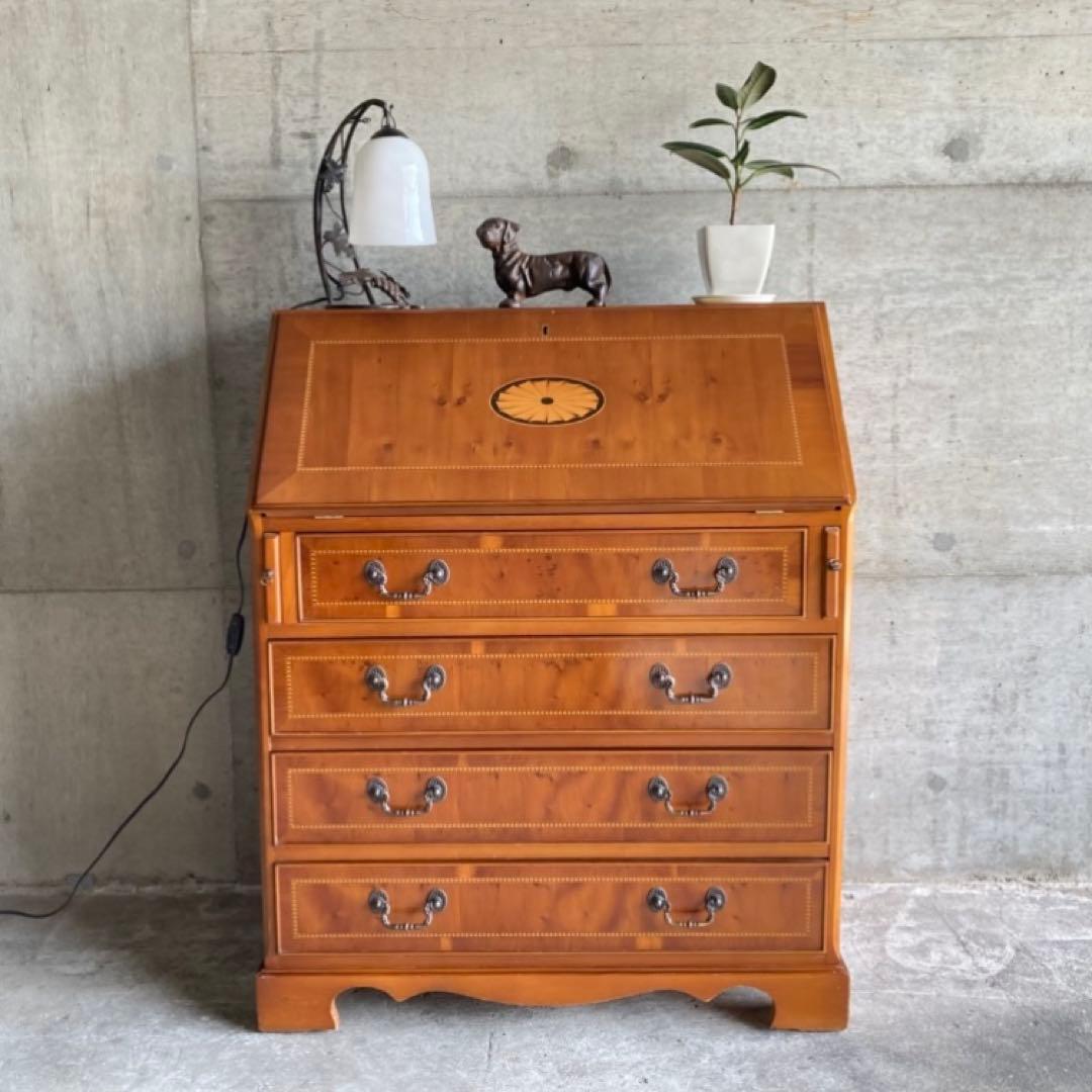 楽天市場】レトロ（ライティングビューロー｜デスク）：インテリア