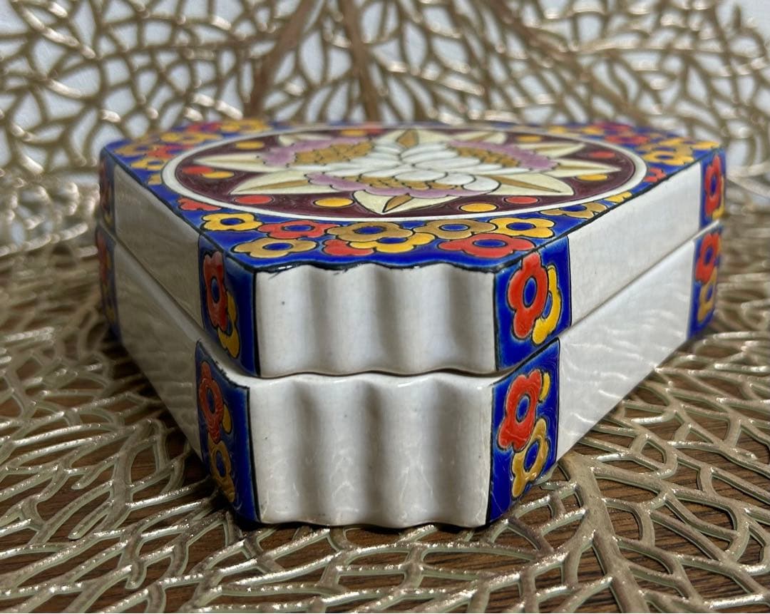 Longwy フランス製 手描きエナメル彩色(ロングイ)