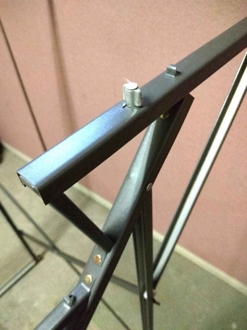 B18 雛人形用７段飾り ひな段 スチール台35号☆中古品 高さ約112cm