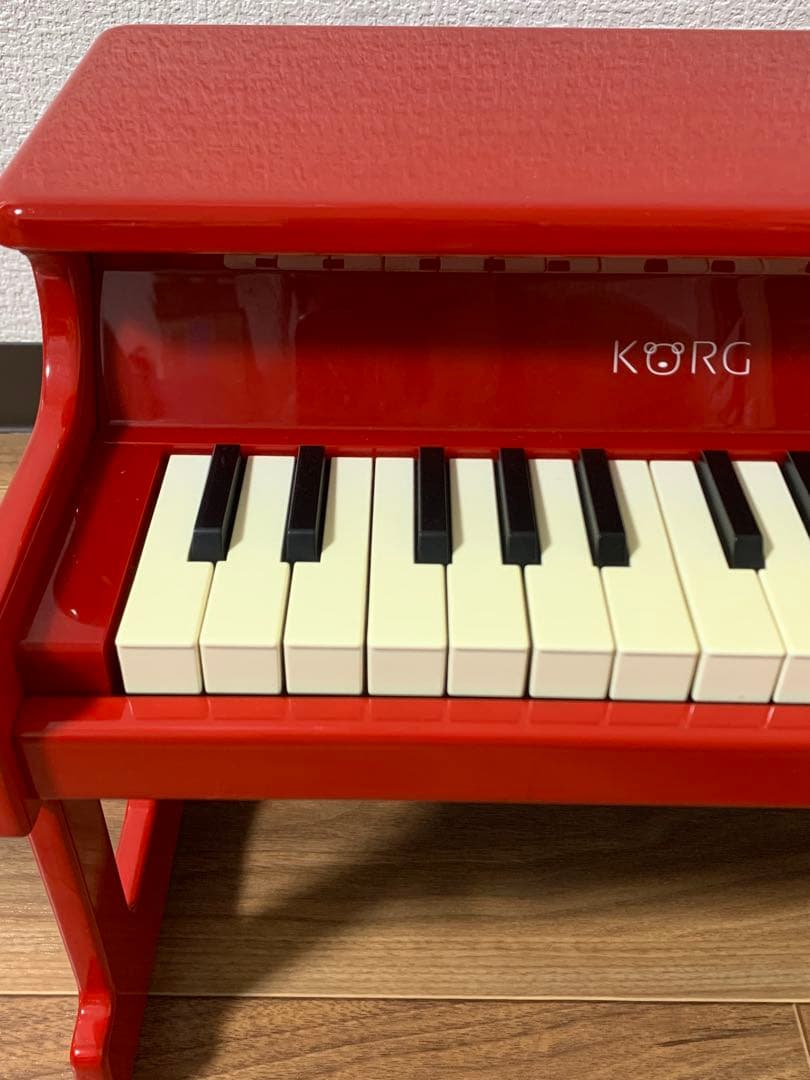KORG Tiny Piano レッド　ミニ鍵盤　ミニピアノ　25鍵