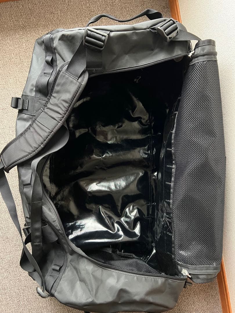 THE NORTH FACE ボストンbag 黒 duffle XL 132L