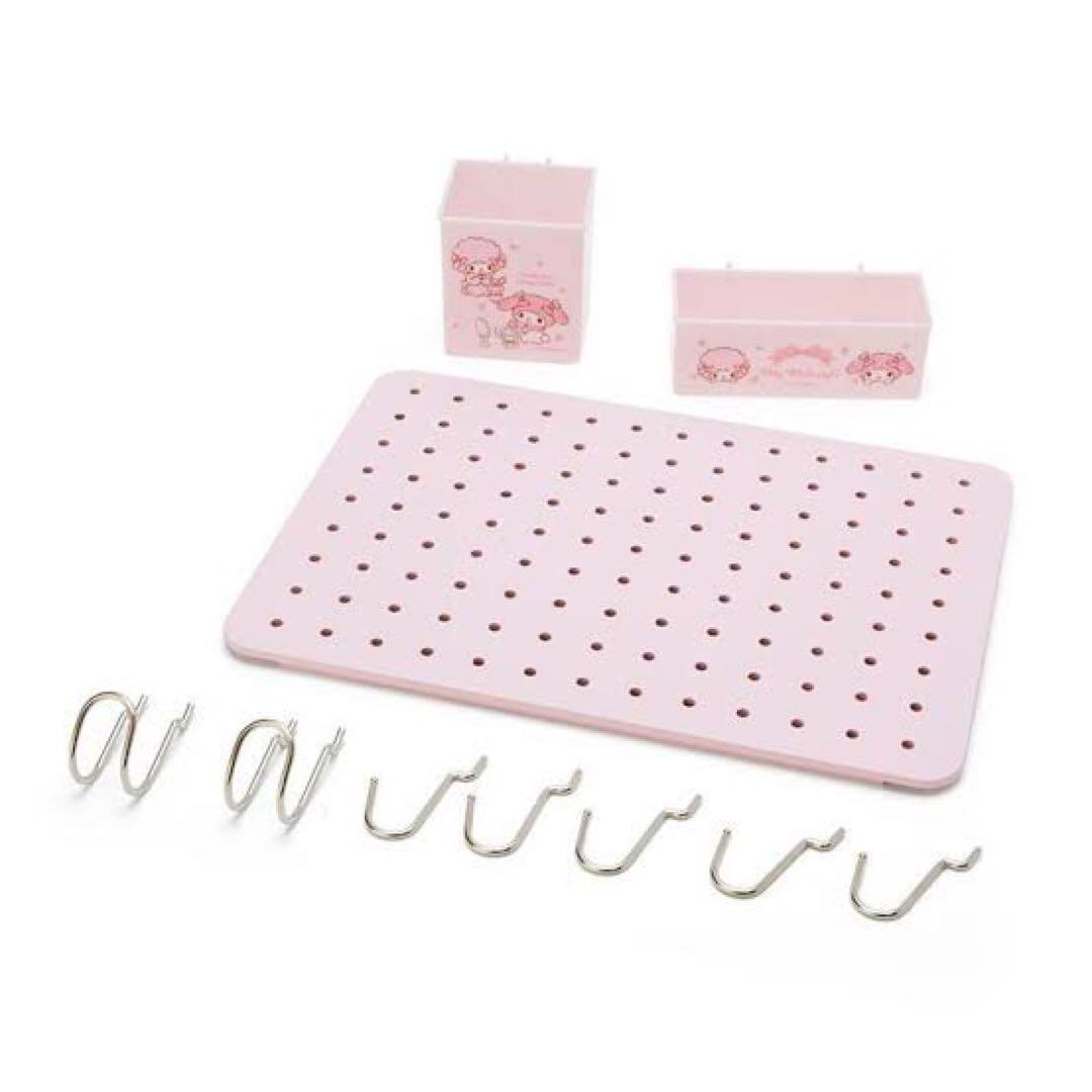 マイメロディー有孔ボード フック付き