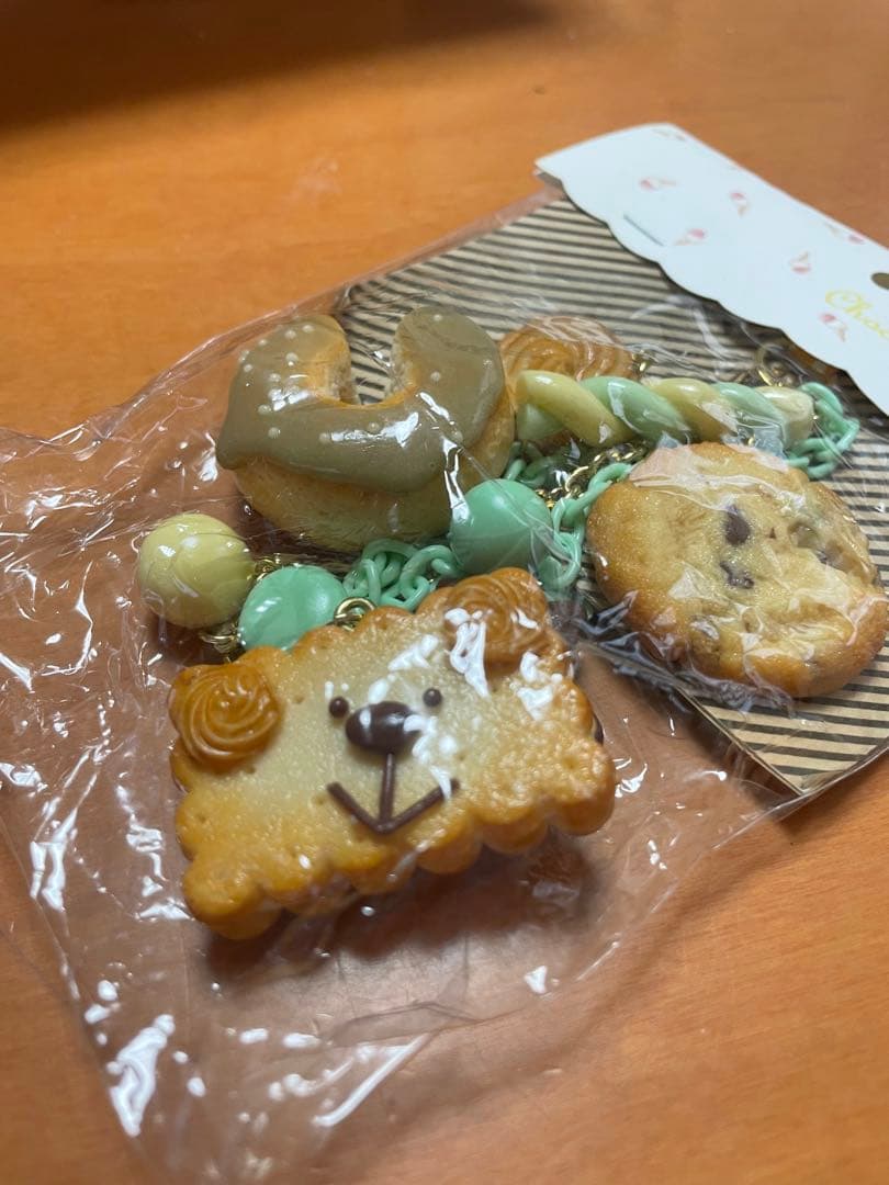 Lucky Cream Chocolate様　くまちゃんクッキーのバッグチャーム
