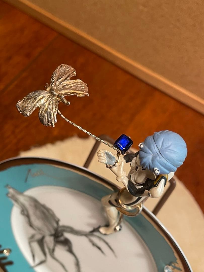 アビラント・リモージュ×綾波レイ ヴィンテージ アート 銀 フィギュア