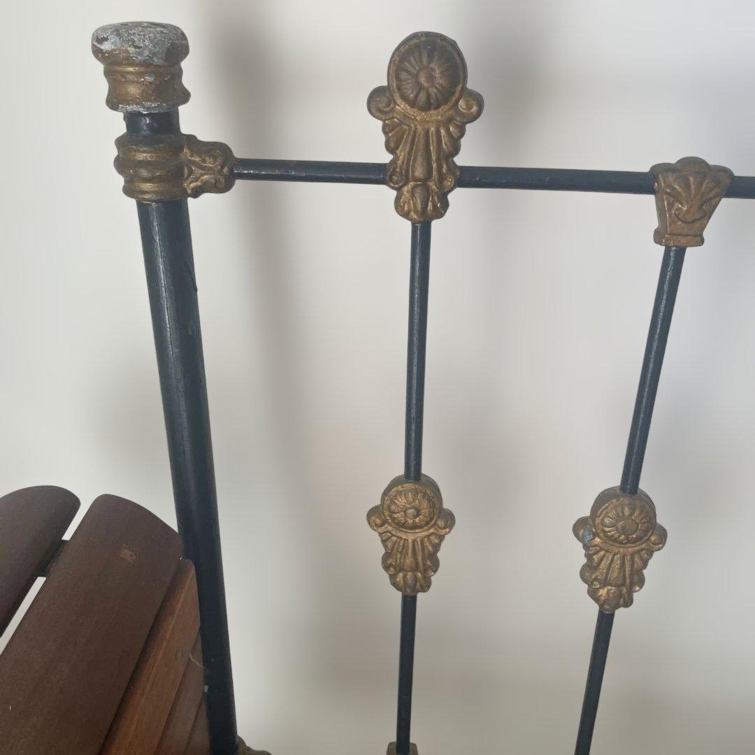 SALE開催‼️アンティークアイアンベンチ椅子イギリス