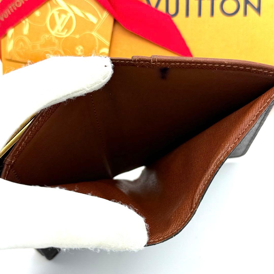 美品✨ルイヴィトン モノグラム ヴィエノワ がま口財布 コンパクト財布