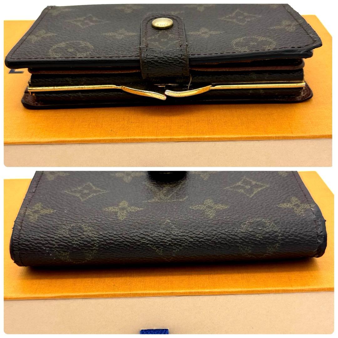 美品✨ルイヴィトン モノグラム ヴィエノワ がま口財布 コンパクト財布