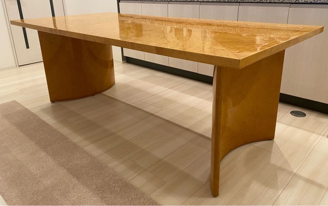 ★SALE★大塚家具スプレンダーバーズアイメールダイニングテーブル