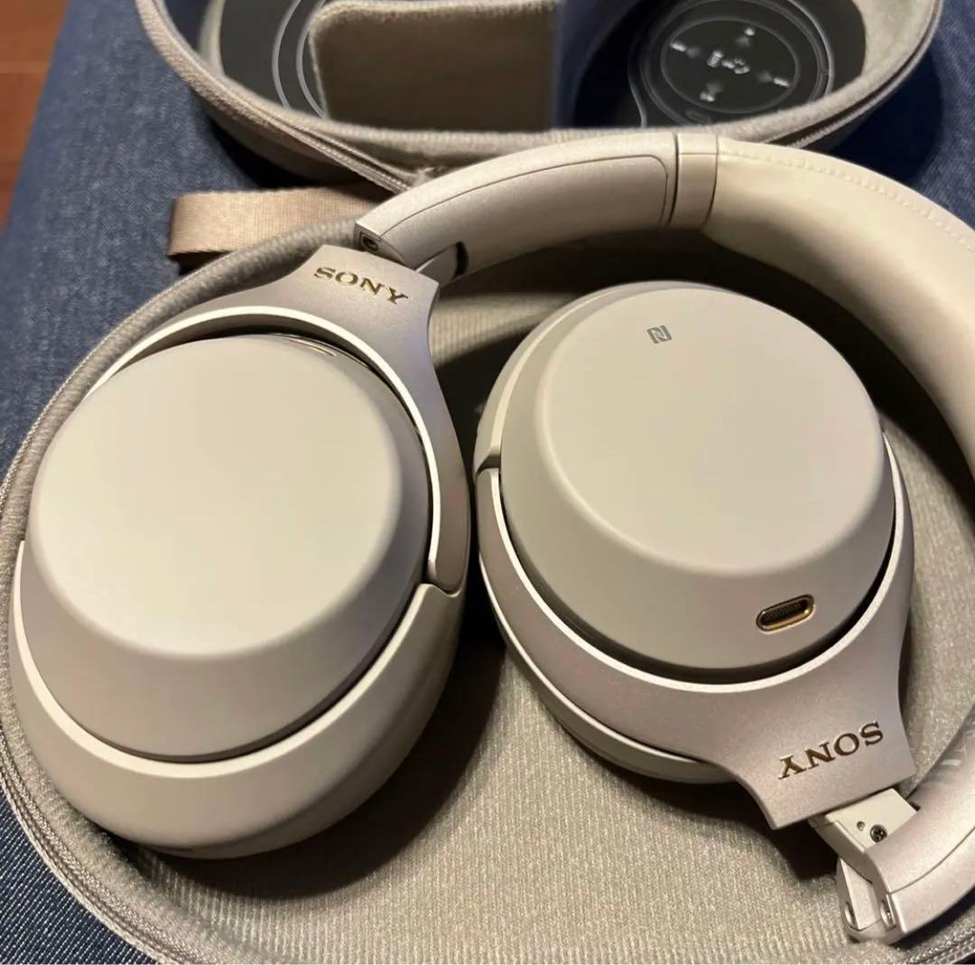 ソニー ワイヤレスステレオヘッドセット WH-1000XM3 プラチナシルバー