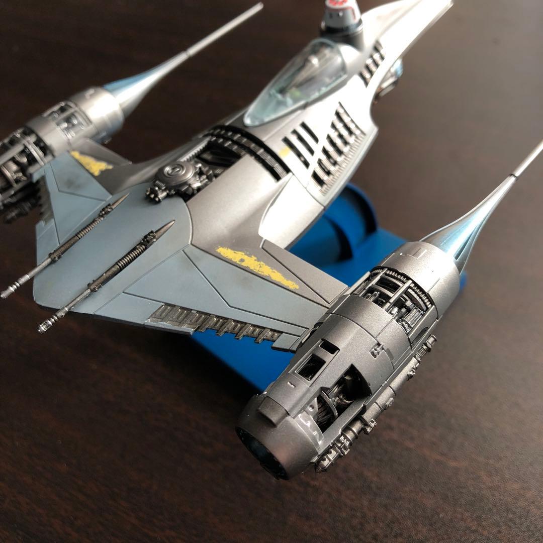 スターウォーズ　マンダロリアンN1スターファイター　組み立て塗装済み
