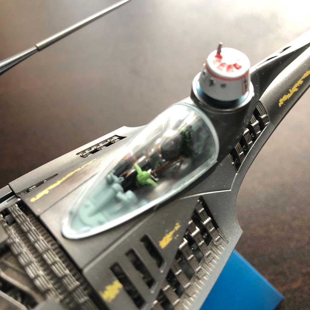 スターウォーズ　マンダロリアンN1スターファイター　組み立て塗装済み