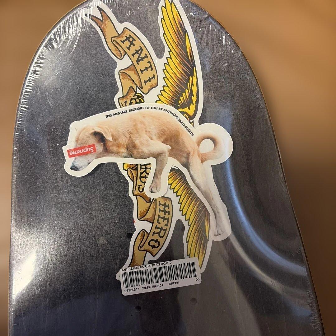 Supreme Anti-Hero スケートボードデッキ ９.１インチ　未開封