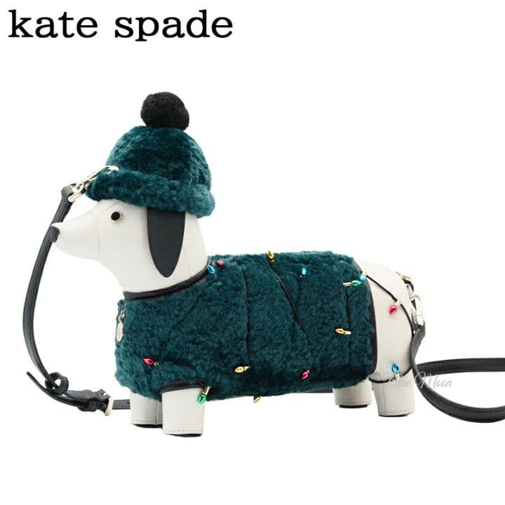 ケイト・スペード ダックスフンドモチーフクロスボディぬいぐるみ