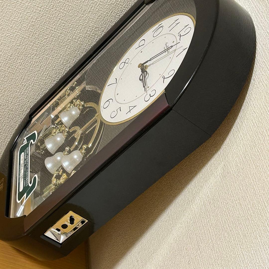 RHYTHM リズム スモールワールド 4MH688 からくり時計