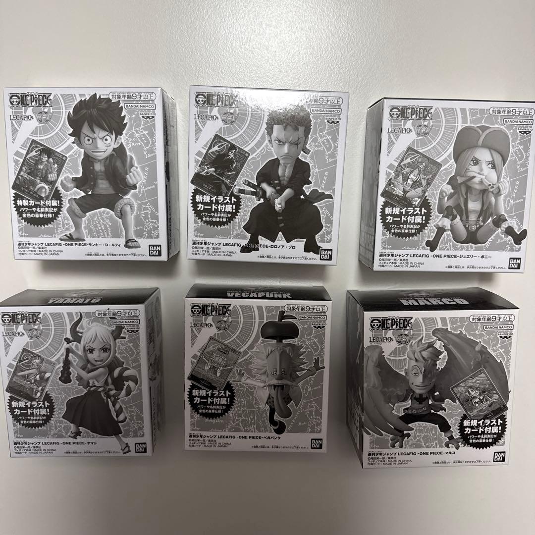 未開封】美品 レカフィグ ワンピース 6種フルコンプセット - メルカリ