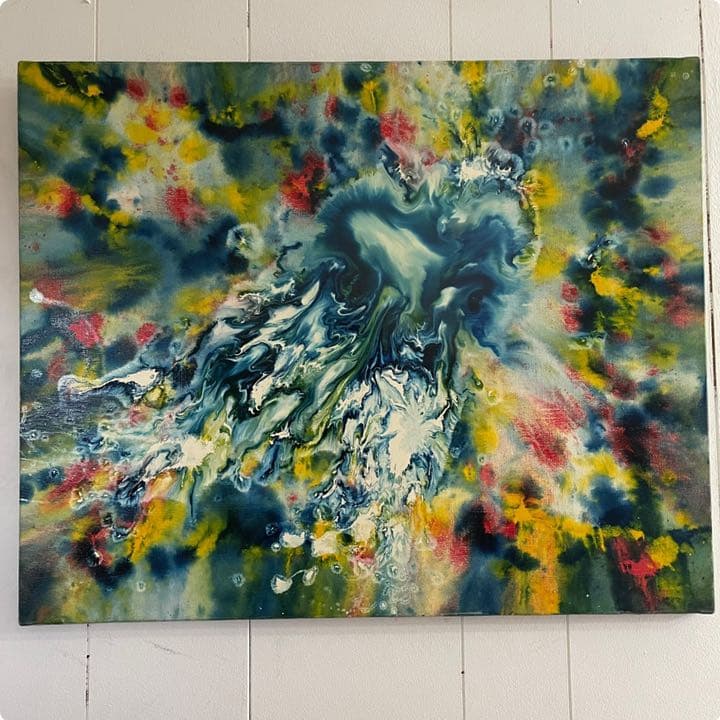 ジャン・コクトーペン画「接吻」（鑑定書付）