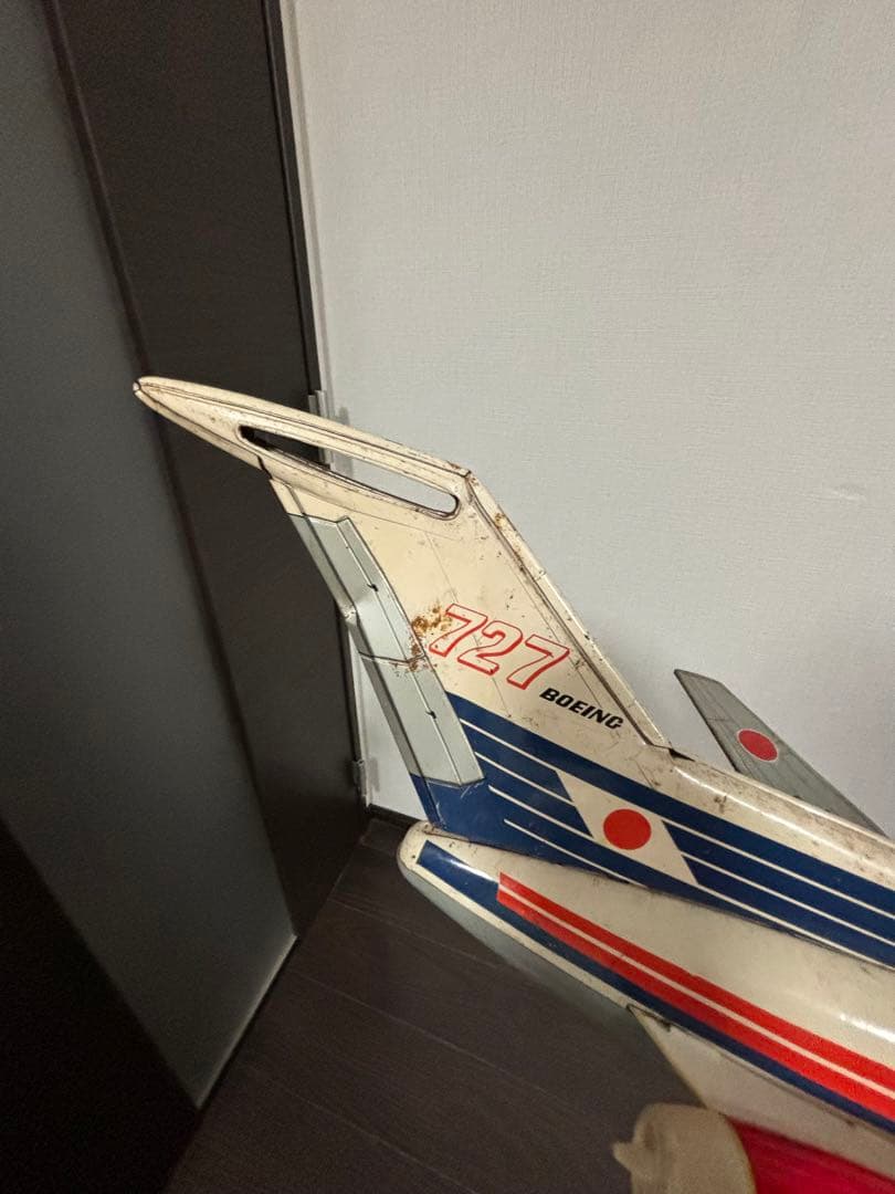 【日本航空 ジャンボジェット機 JAL】《JA8001 》 ＊当時物 ブリキ