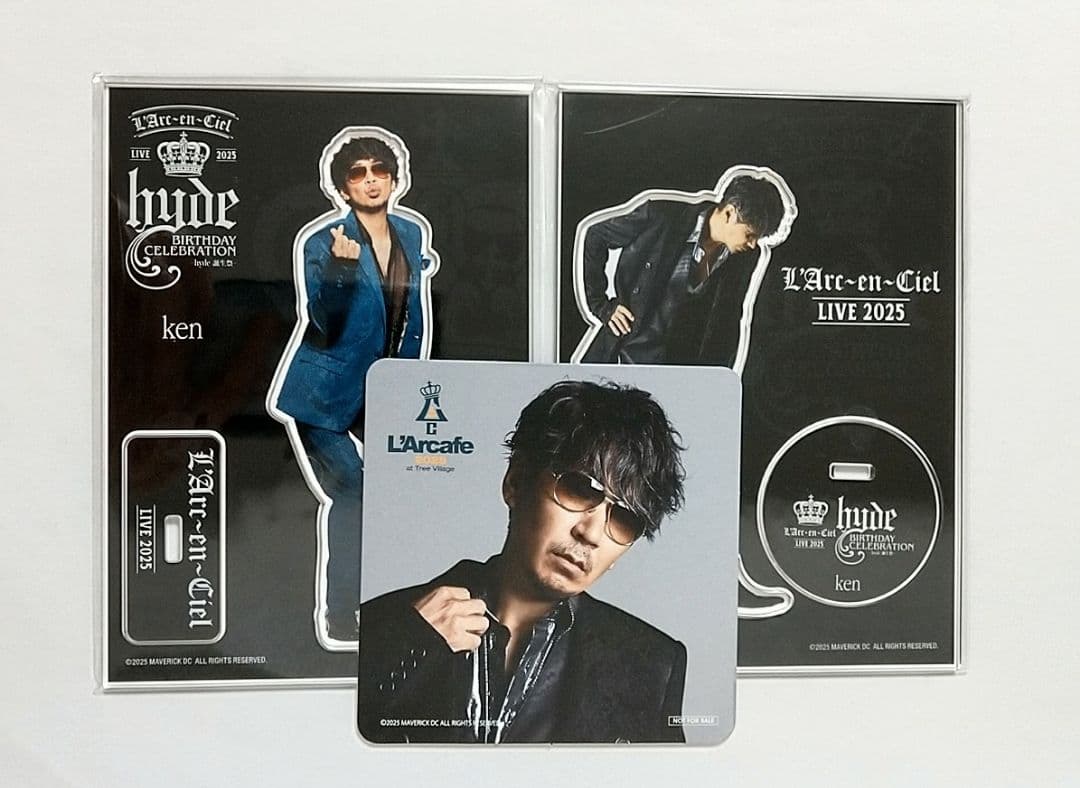 Ken アクリルスタンド L'Arc-en-Ciel 2025 - メルカリ