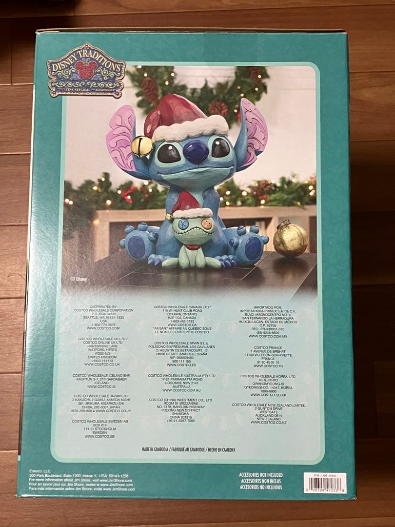 コストコ 置物 ジム·ショア ホリデースティッチ