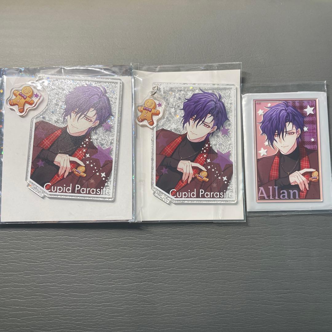 キュピパラ アクリルカード リネット アラン キュピパラ アラン 5周年
