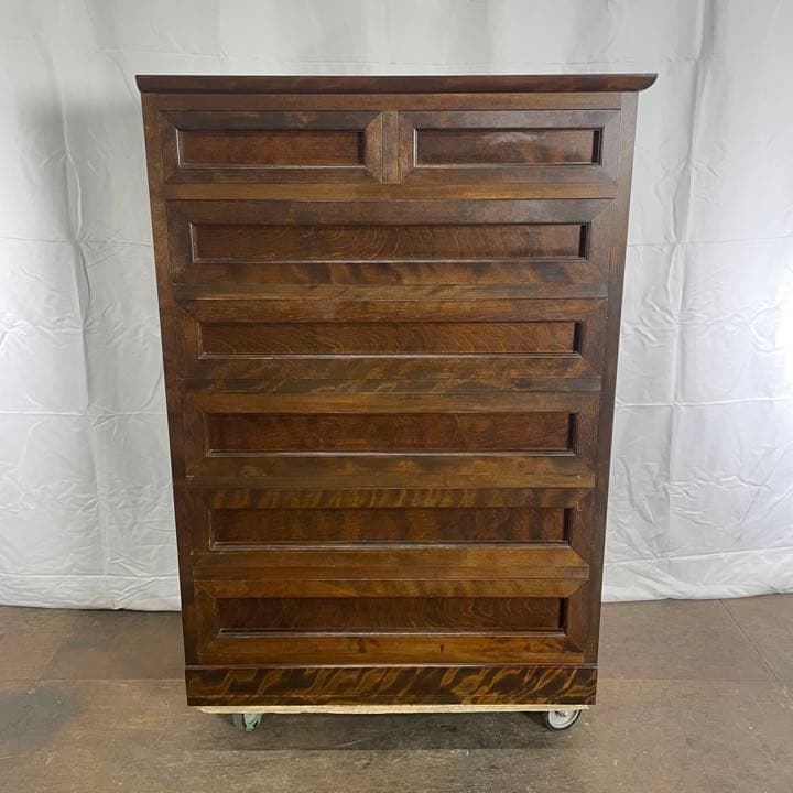 一生物】松本民芸家具 ミズメザクラ 高山式整理箪笥(参考定価¥318,000