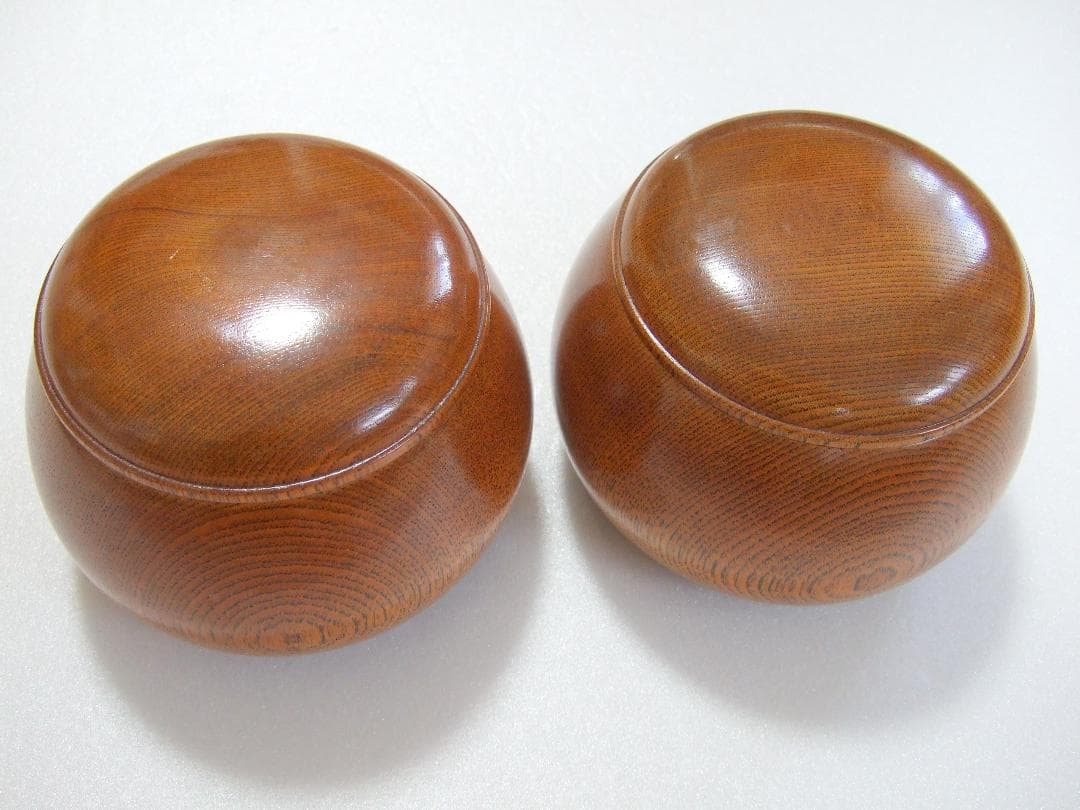 蛤碁石 那智黒石 30号碁石 白184個 黒182個 碁筍 / 囲碁