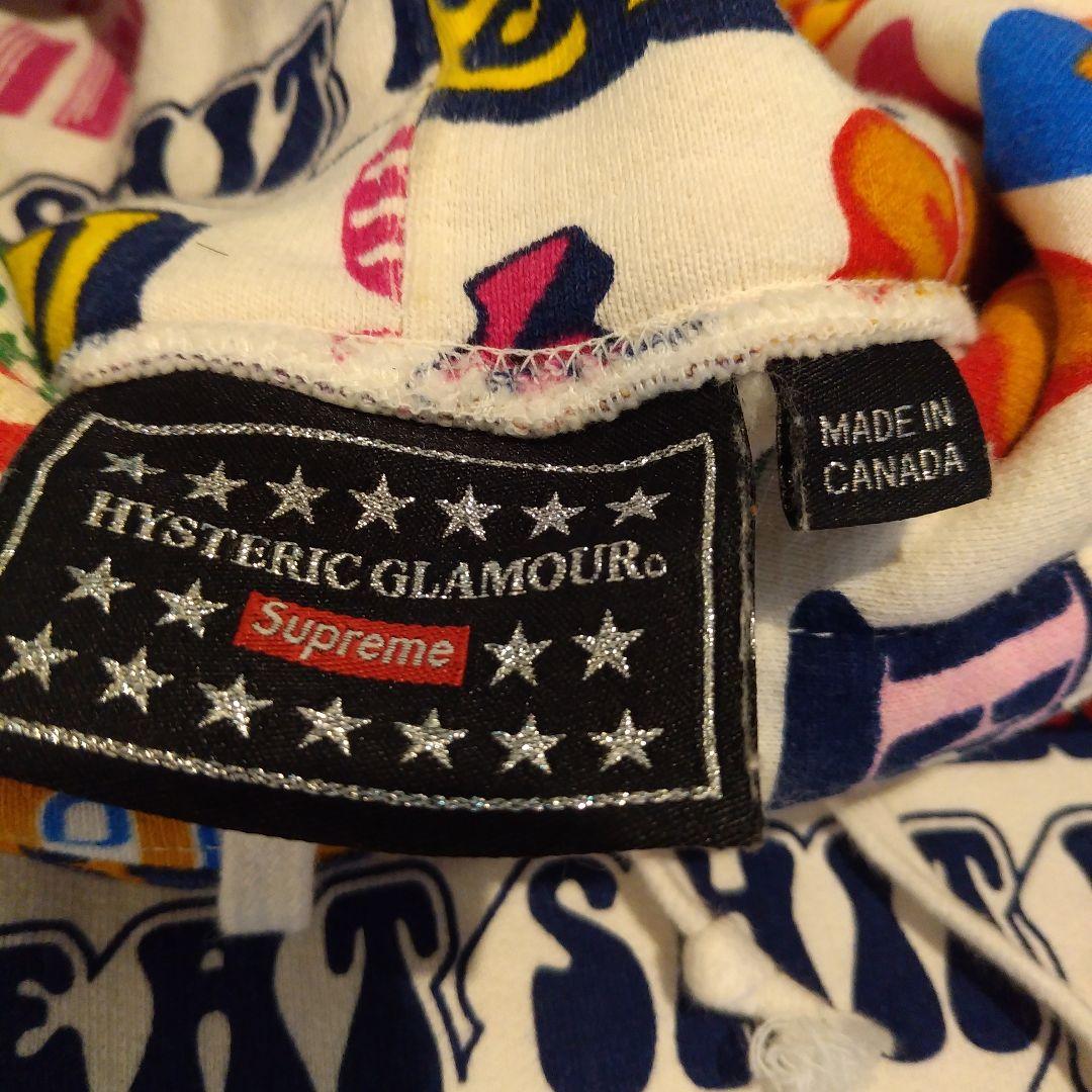 Supreme×HYSTERIC GLAMOUR コラボパーカー