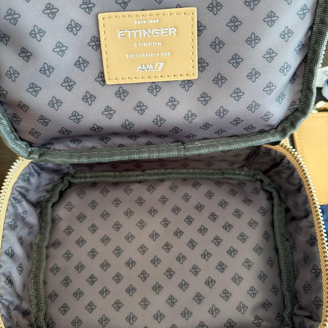 ファーストクラス ETTINGER トラベル アメニティ ポーチ ANA ハワイ