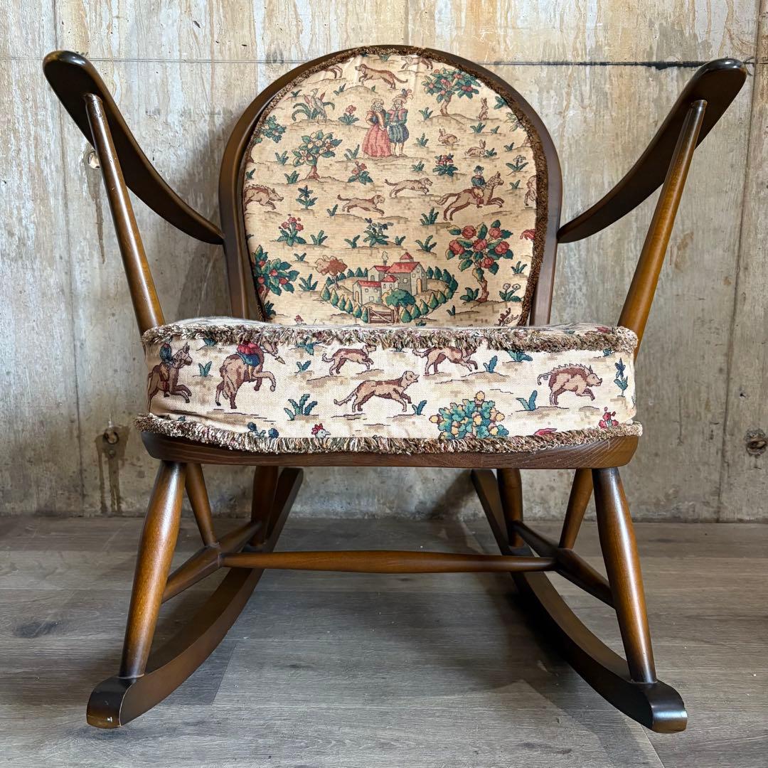 ERCOL グランドマザー ロッキングチェア ヴィンテージ アーコール 希少