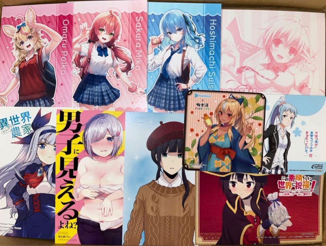 アニメグッズ キャラクターグッズ 紙雑貨 紙類 1250点以上 大量 まとめ売り