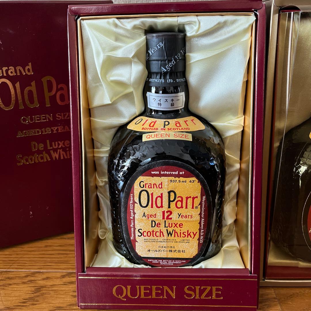 未開封箱付】Old Parr 2本(12年 クイーンサイズ +750ml)の通販はau PAY