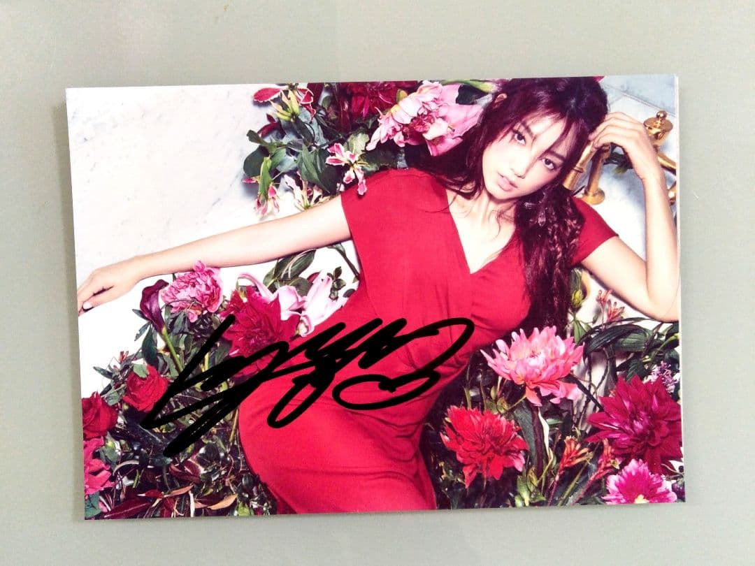 セール中…パク・シネ直筆サイン入り2Lサイズ写真…Park Shin-hye