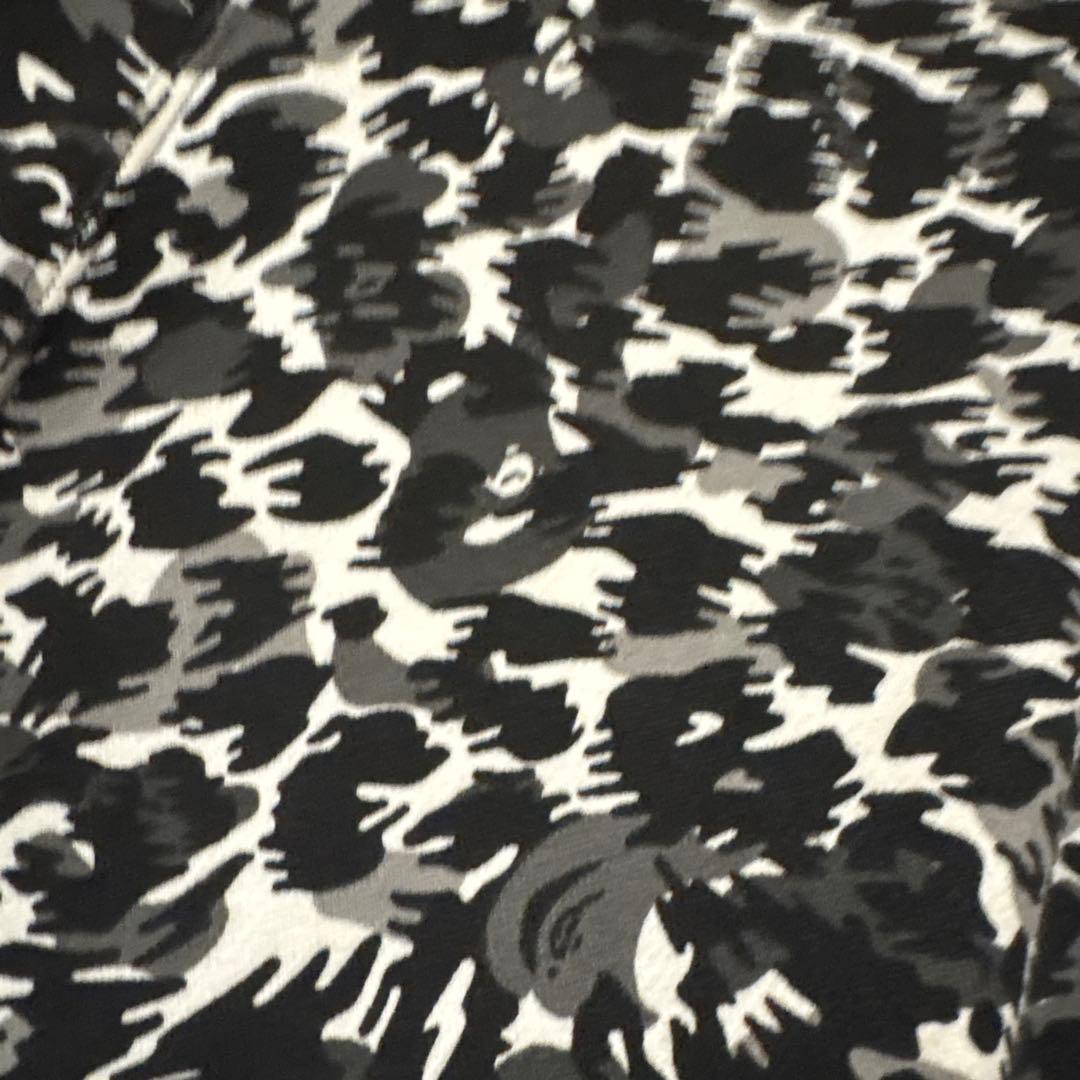 A BATHING APE カモフラージュ ジップパーカー L