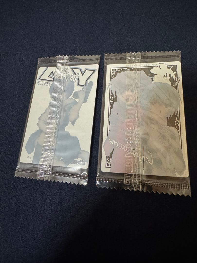 【未開封】エヴァンゲリオン　ウエハース　カード　ヤングエース　綾波レイ　アスカ