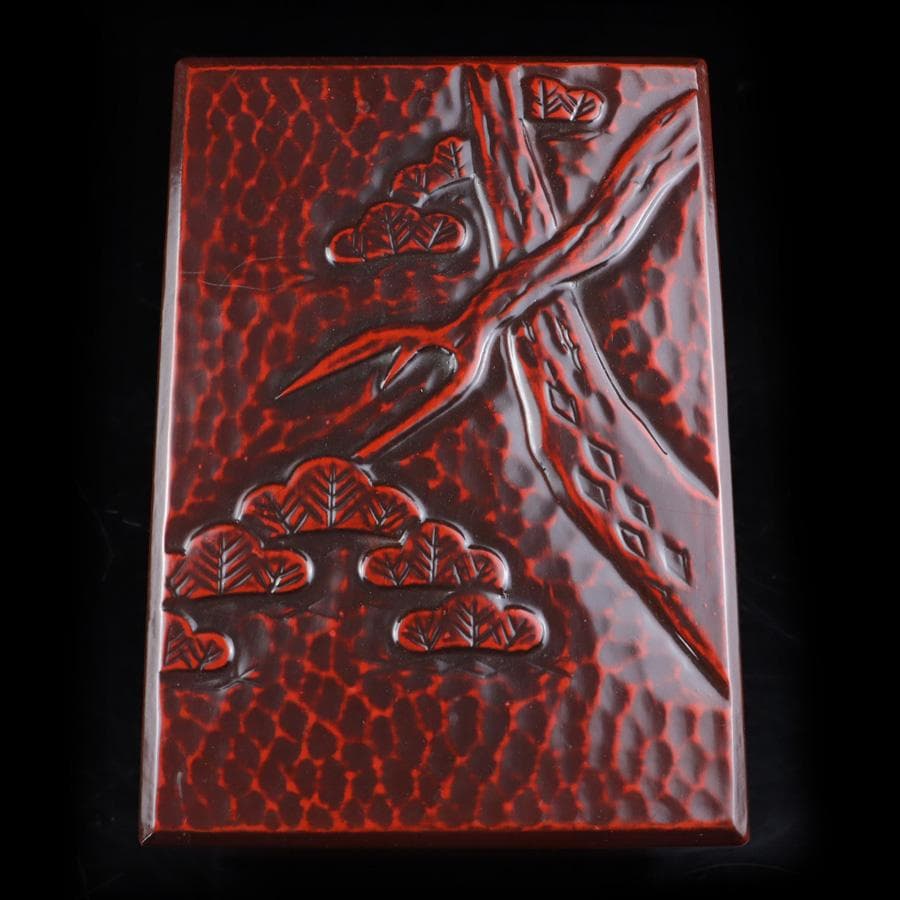 Y3104-1 鎌倉彫茶箱 茶碗 棗 茶杓 茶器4点セット BBB - メルカリ