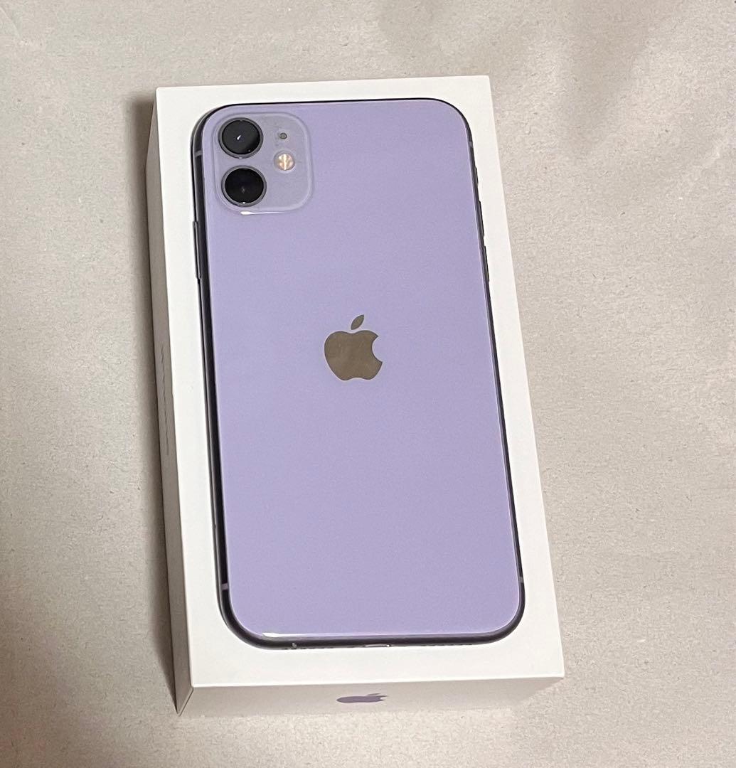 Apple iPhone 11 パープル 128GB むらさき ラベンダー - メルカリ