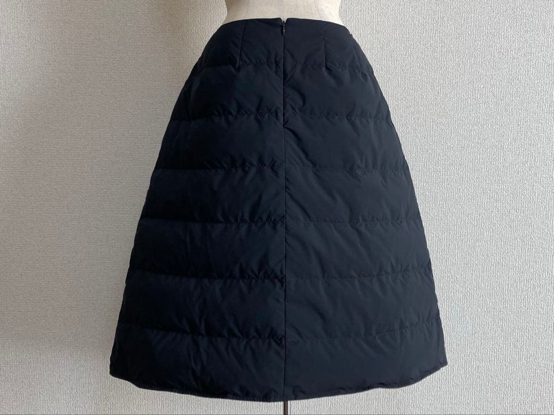 2.8万♡超美品♡ エムズグレイシー カタログ掲載 ダウンスカート 40 黒