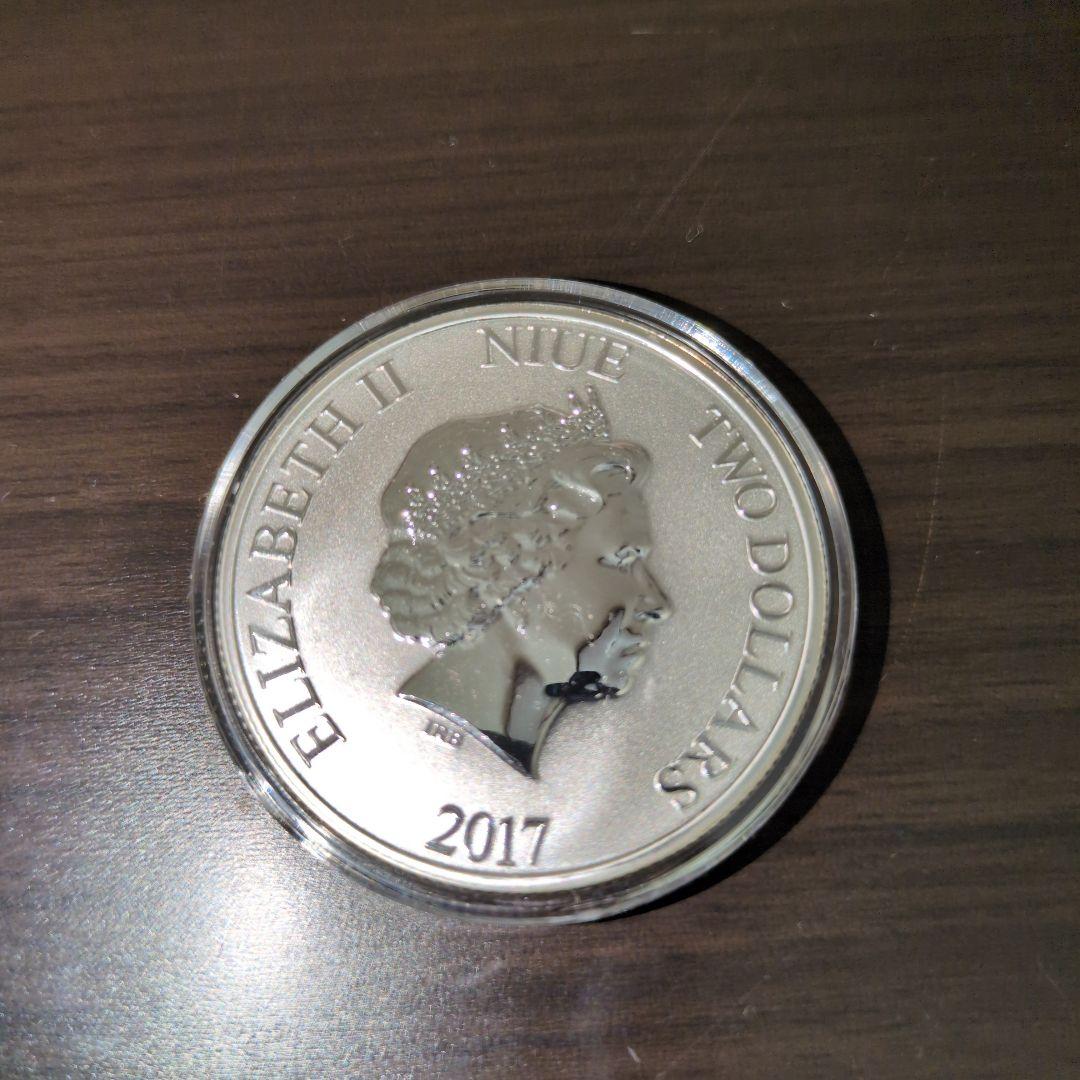 ダース・ベイダー スター・ウォーズ 1オンス銀貨 カプセルクリアー