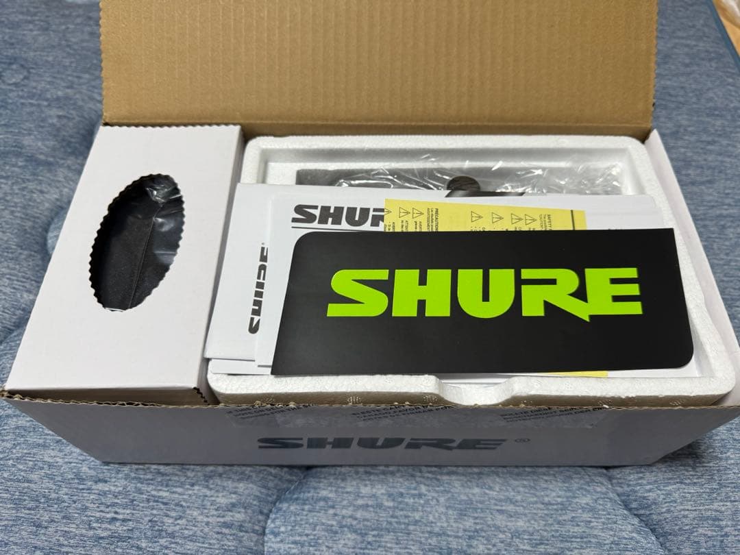 SHURE SM7B マイクとYAMAHA AG03MKⅡ