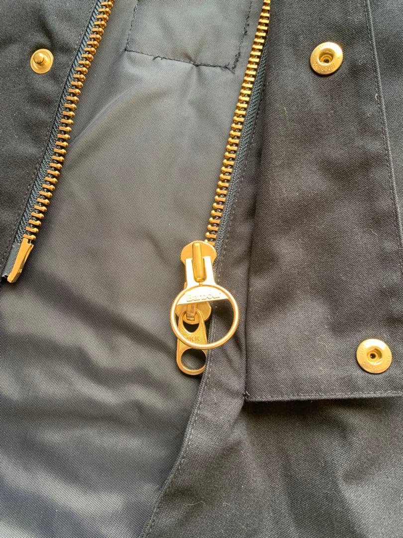 【希少】FSC別注 Barbour NEW BURGHLEY 40 ネイビー