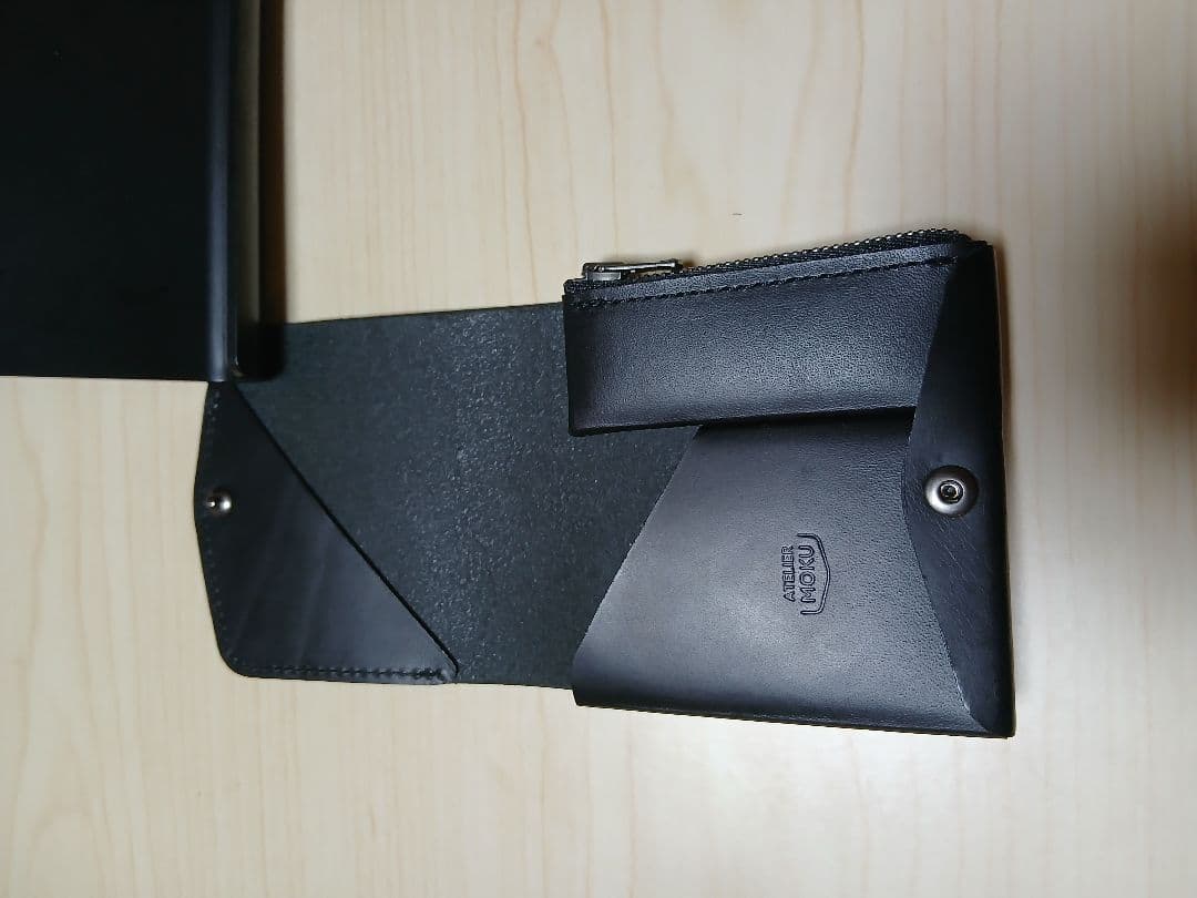 小さく薄い財布SAKU ver.3 Buttero ブラック