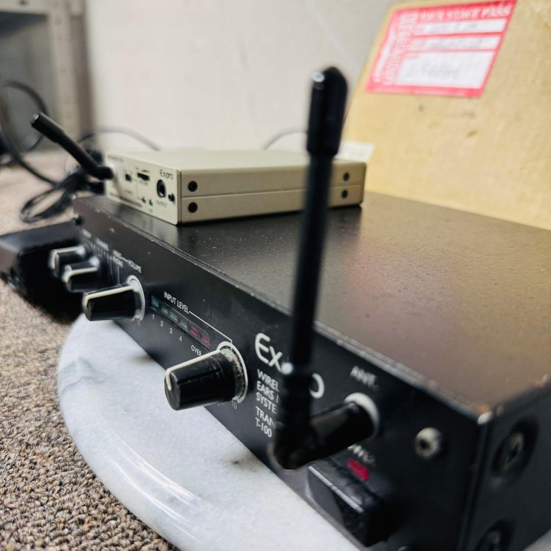 C94早い者勝ち✨Ex-Pro T-100 R-100 ワイヤレスイヤモニター